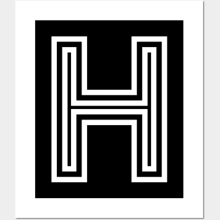 Letter H Posters and Art